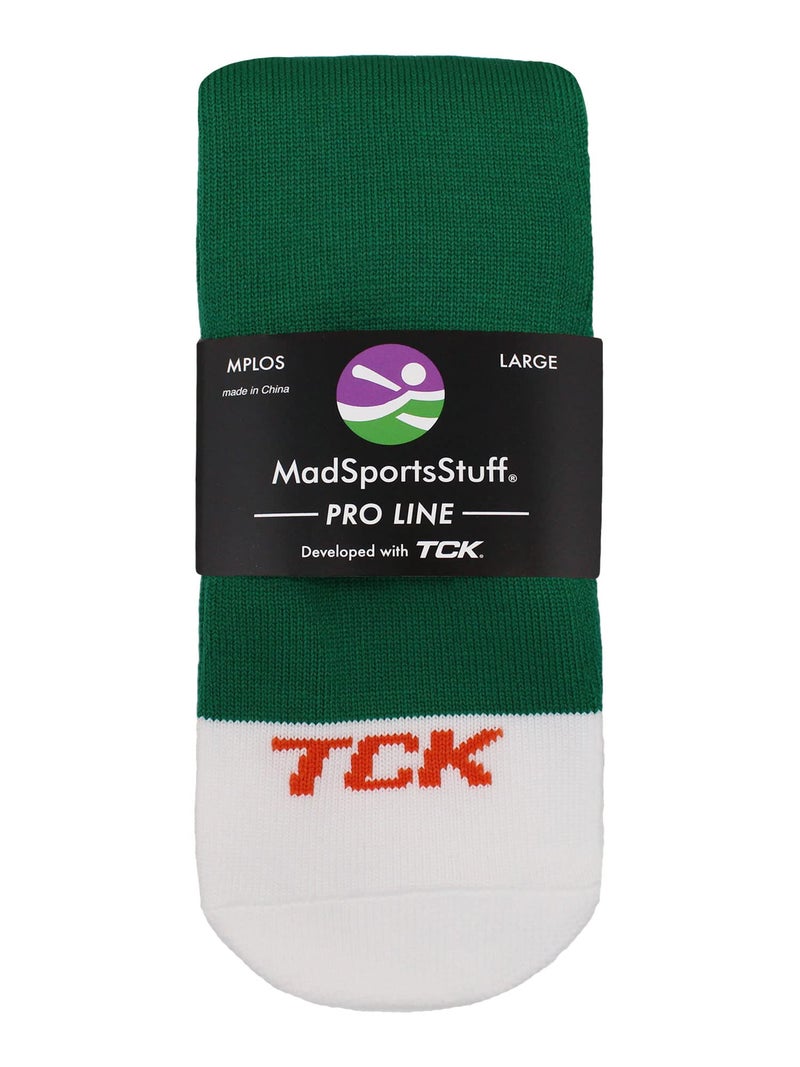 MadSportsStuff Pro Line Over the Calf Baseball Socks (Kelly Green, Small) - Image 2